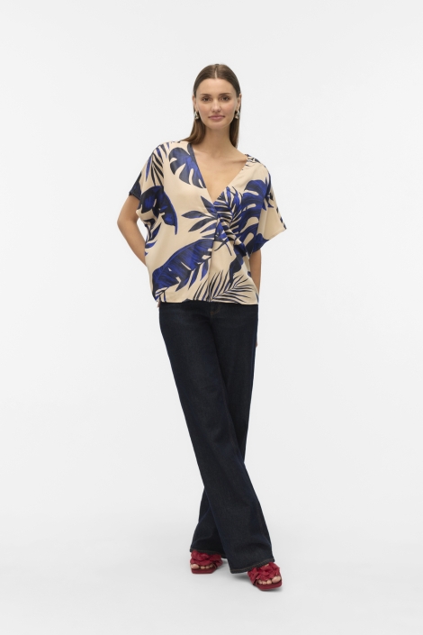Vero Moda vmvina wide top wvn ga lcs